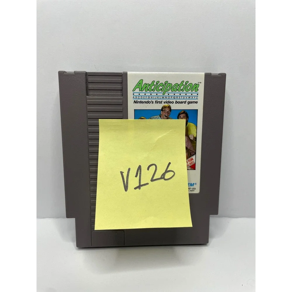 Anticipation Nintendo NES Video Game Cart NES-AP-USA 1988 Board Game Tested Work
